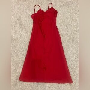 Elegant Red Dress